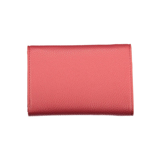 Mario Valentino Red Polyurethane Women Wallet