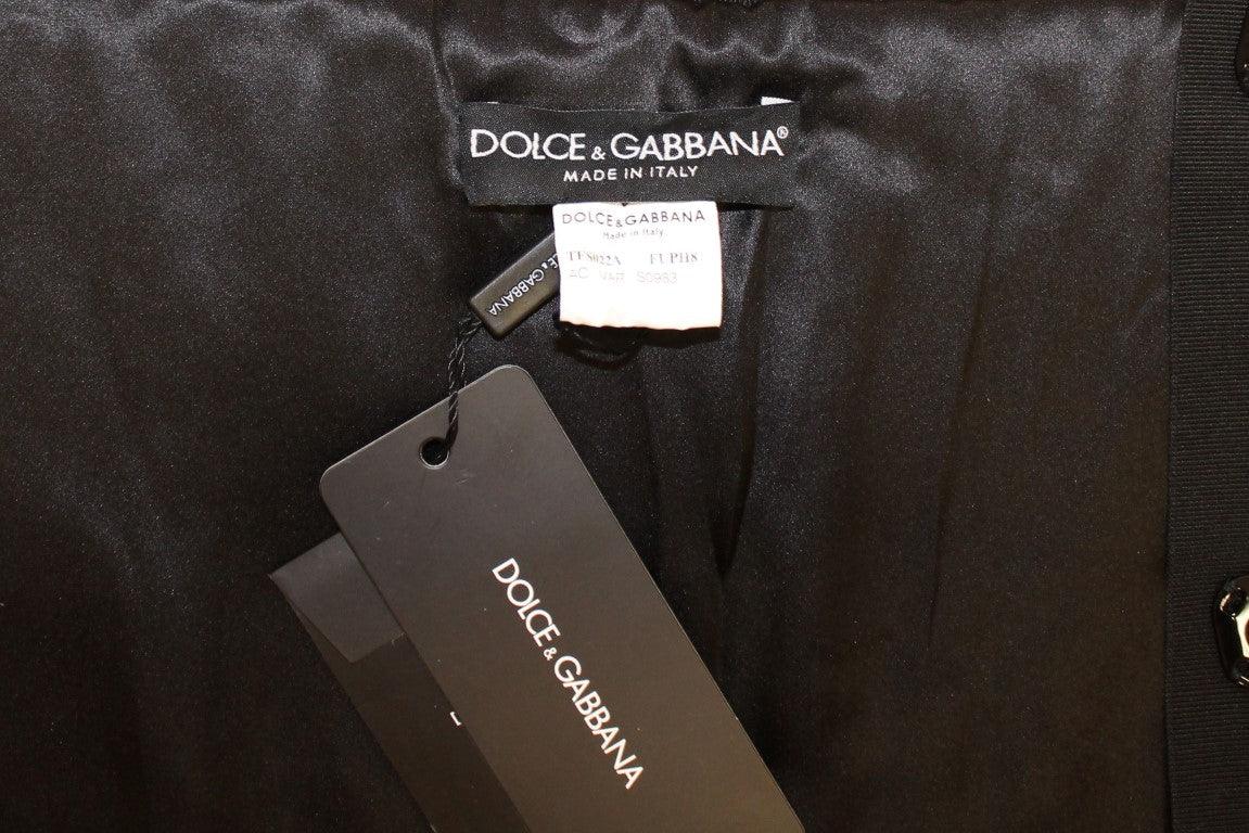 Écharpe en fourrure de vison violette exquise de Dolce & Gabbana
