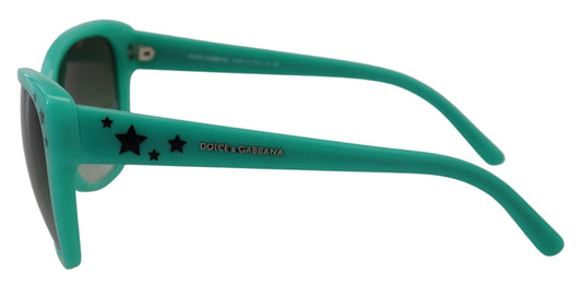 Dolce & Gabbana Green Stars Acetate Square Shades DG4124 Sunglasses