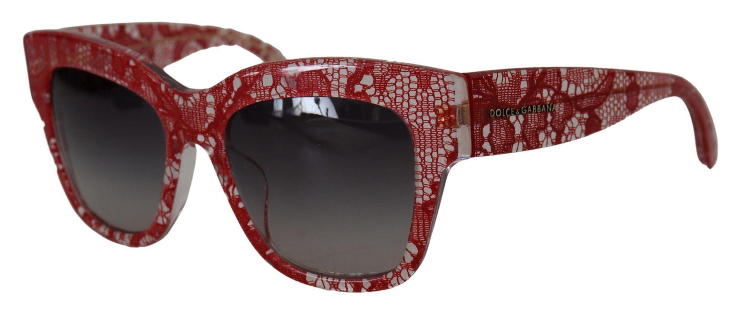 Lunettes de soleil design Dolce & Gabbana avec dentelle sicilienne