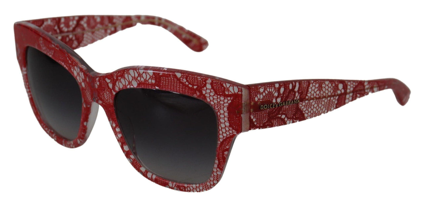 Lunettes de soleil teintées en dentelle sicilienne chic de Dolce & Gabbana