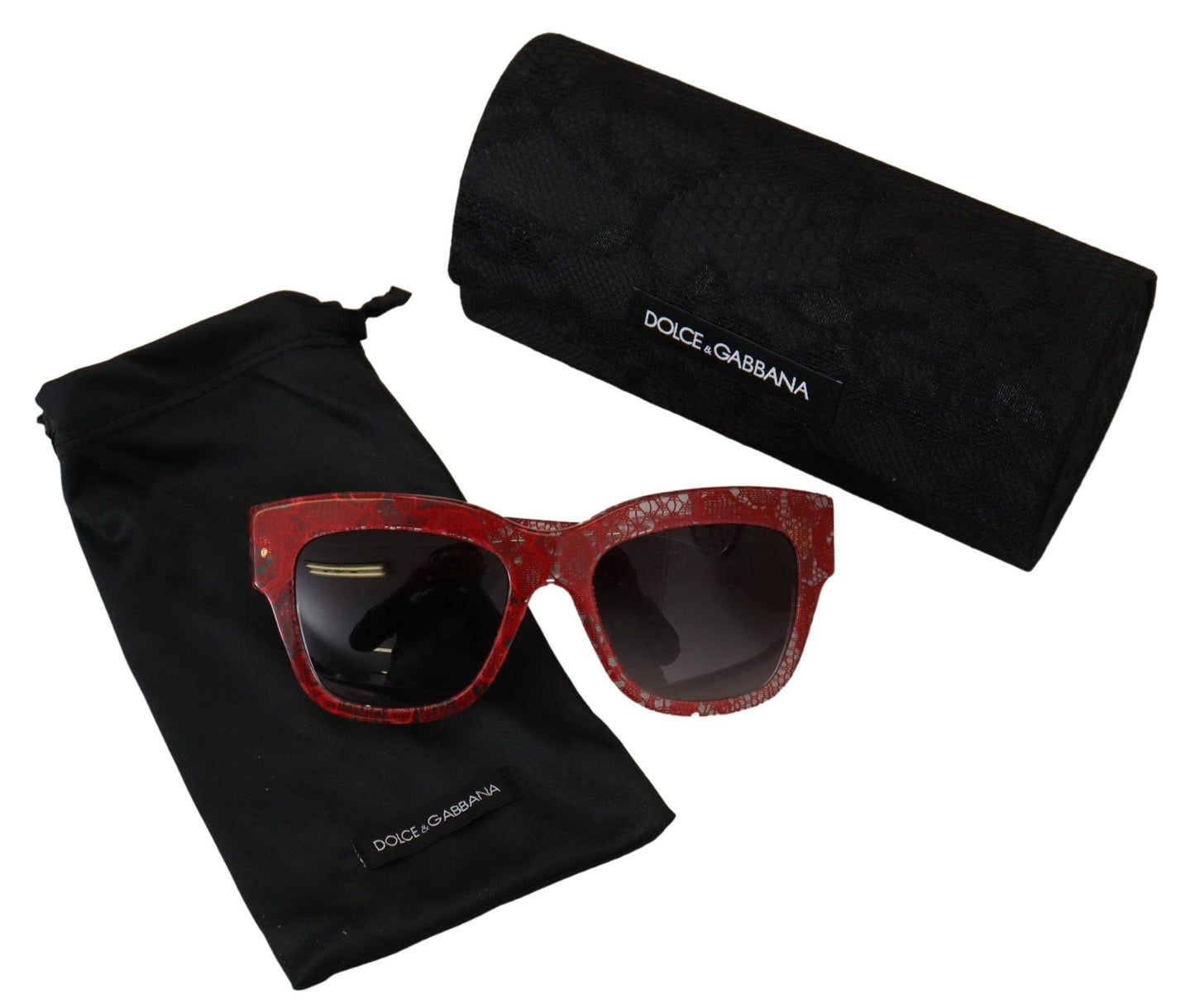 Lunettes de soleil teintées en dentelle sicilienne chic de Dolce & Gabbana
