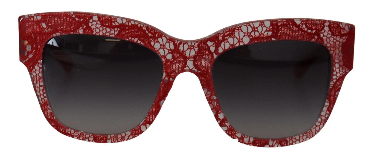 Lunettes de soleil teintées en dentelle sicilienne chic de Dolce & Gabbana