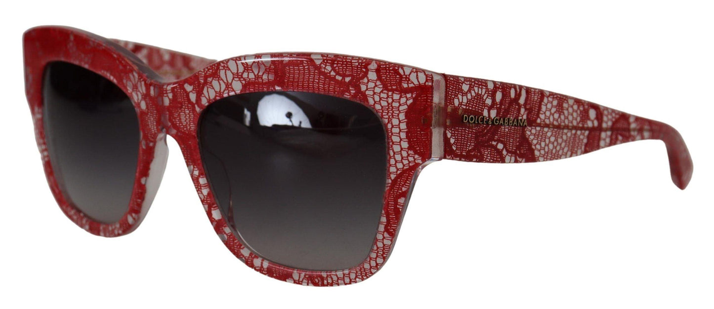 Lunettes de soleil teintées en dentelle sicilienne chic de Dolce & Gabbana