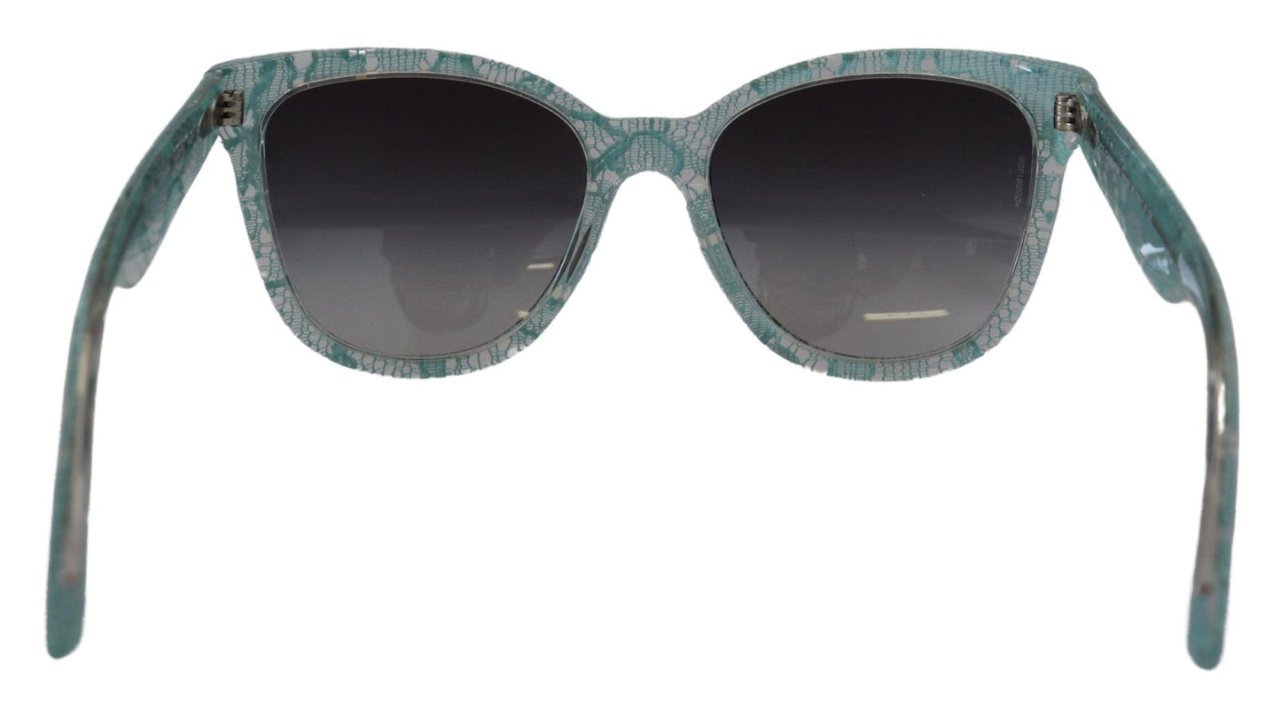Lunettes de soleil design élégantes en dentelle sicilienne Dolce & Gabbana