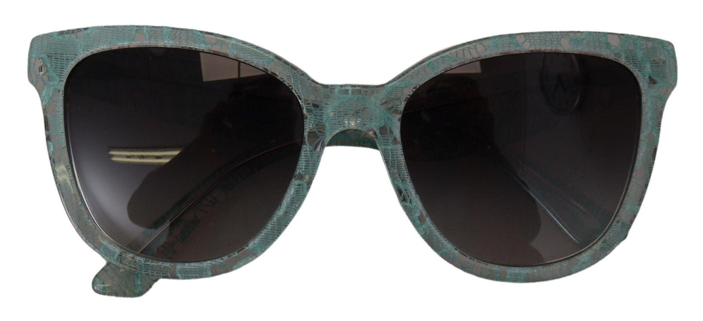 Lunettes de soleil design élégantes en dentelle sicilienne Dolce & Gabbana