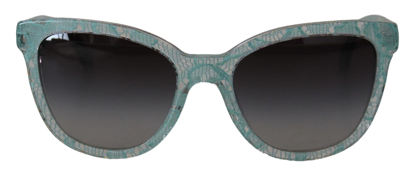 Lunettes de soleil design élégantes en dentelle sicilienne Dolce & Gabbana