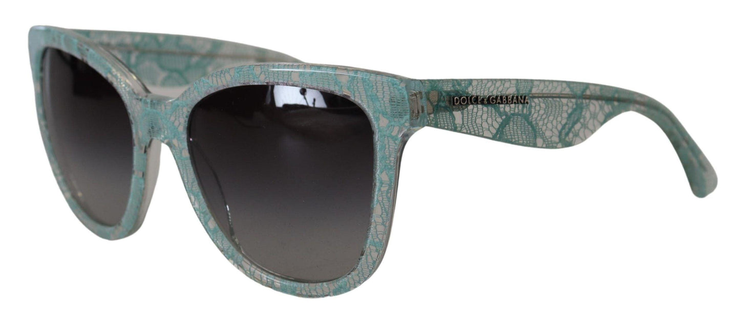 Lunettes de soleil design élégantes en dentelle sicilienne Dolce & Gabbana