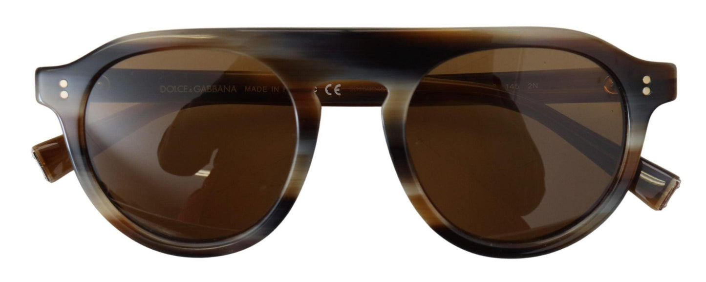 Lunettes de soleil unisexes Timeless Tortoiseshell de Dolce & Gabbana