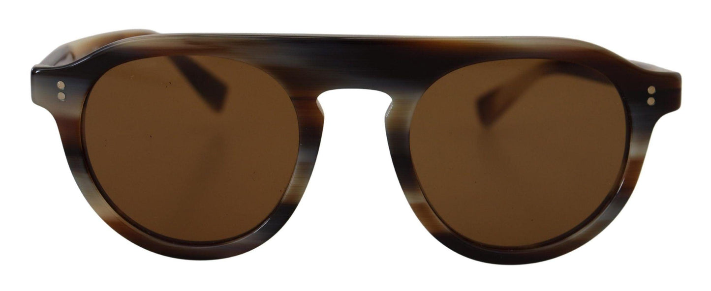 Lunettes de soleil unisexes Timeless Tortoiseshell de Dolce & Gabbana