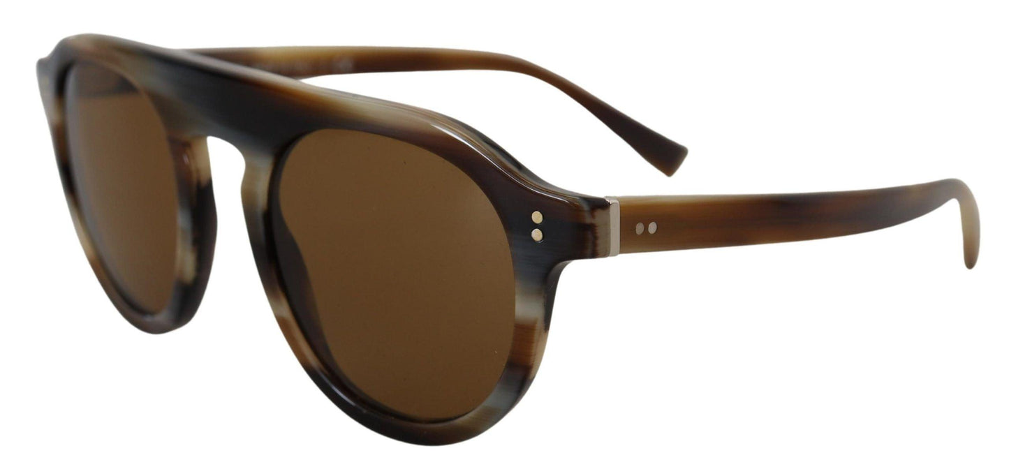 Lunettes de soleil unisexes Timeless Tortoiseshell de Dolce & Gabbana