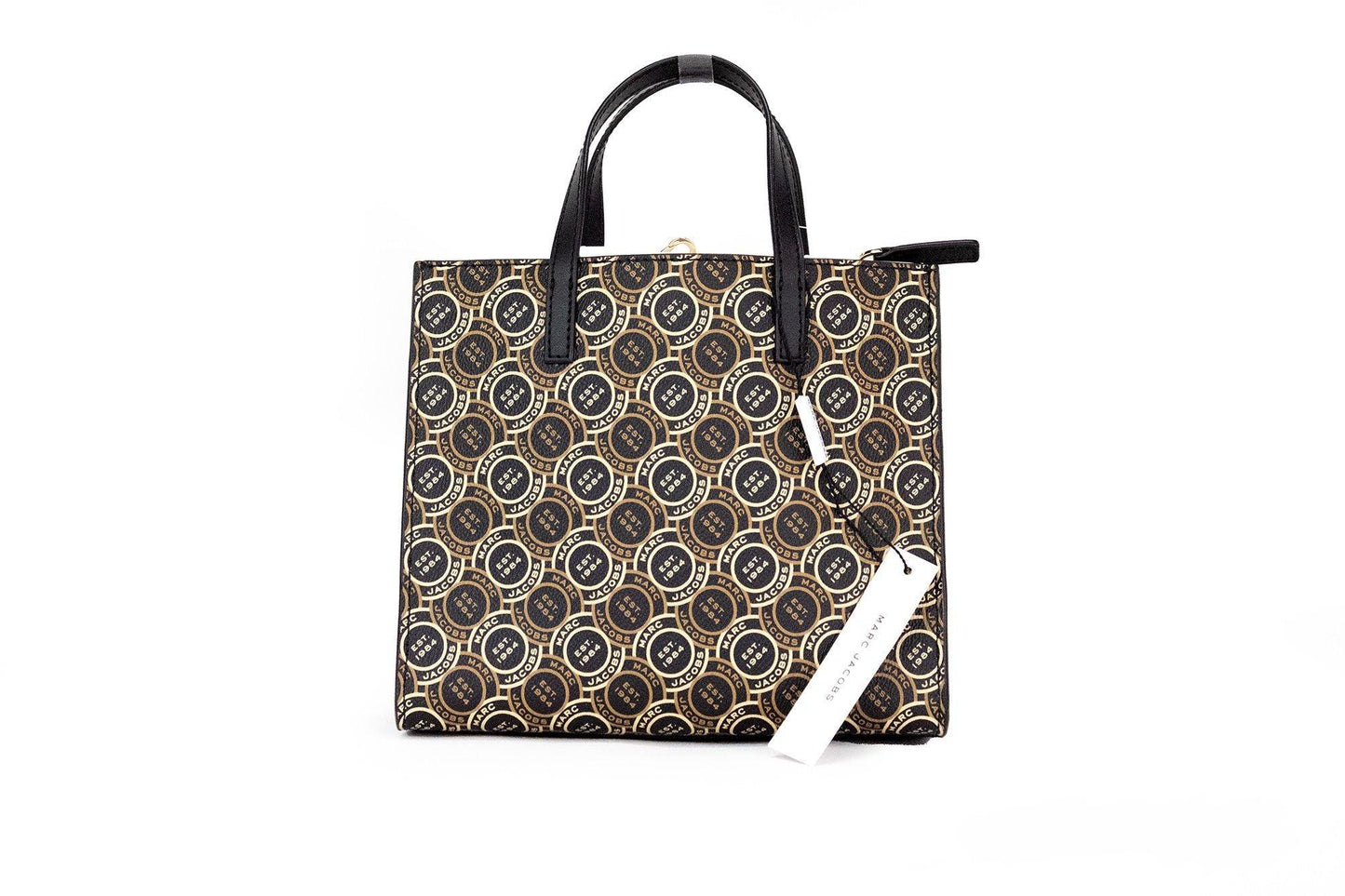 Sac à bandoulière de luxe Mini Grind Signet de Marc Jacobs en noir et multi