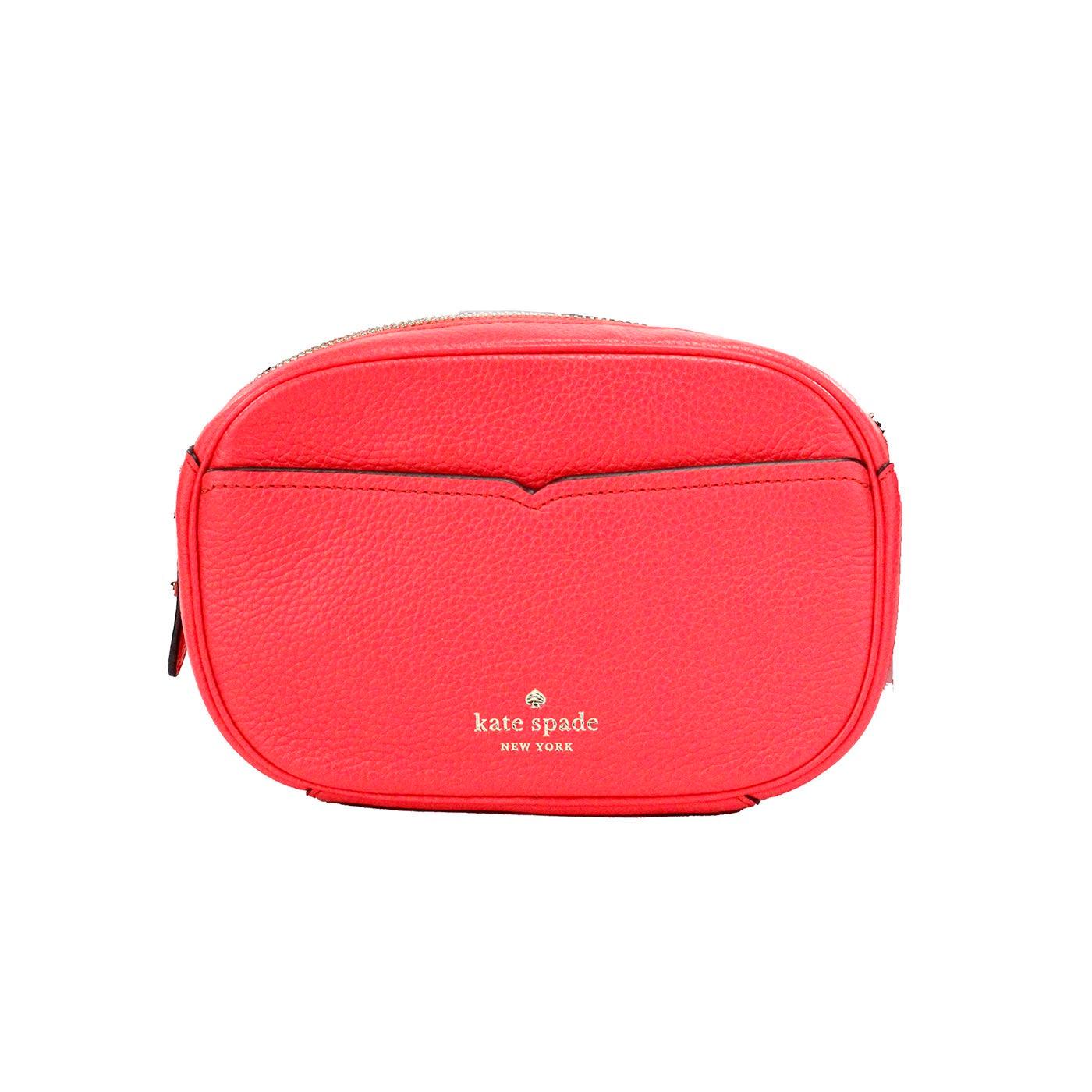 Sac à main bandoulière en cuir grainé Kourtney Small Stoplight de Kate Spade