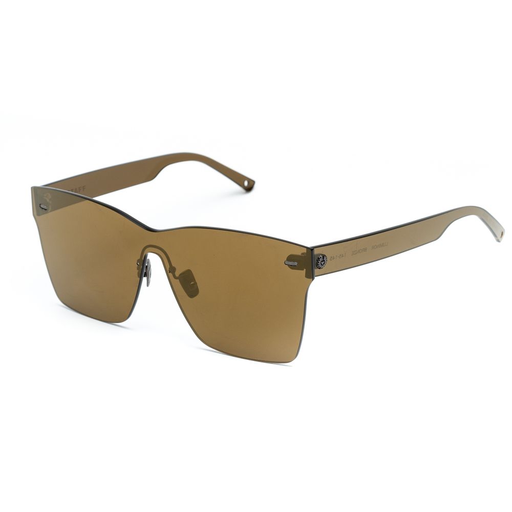 Lunettes de soleil en acétate marron Belstaff