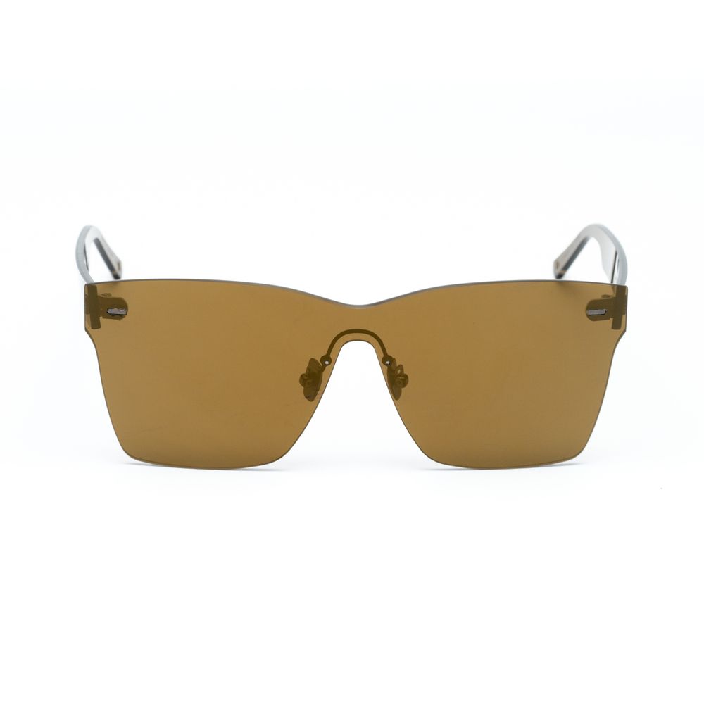 Lunettes de soleil en acétate marron Belstaff