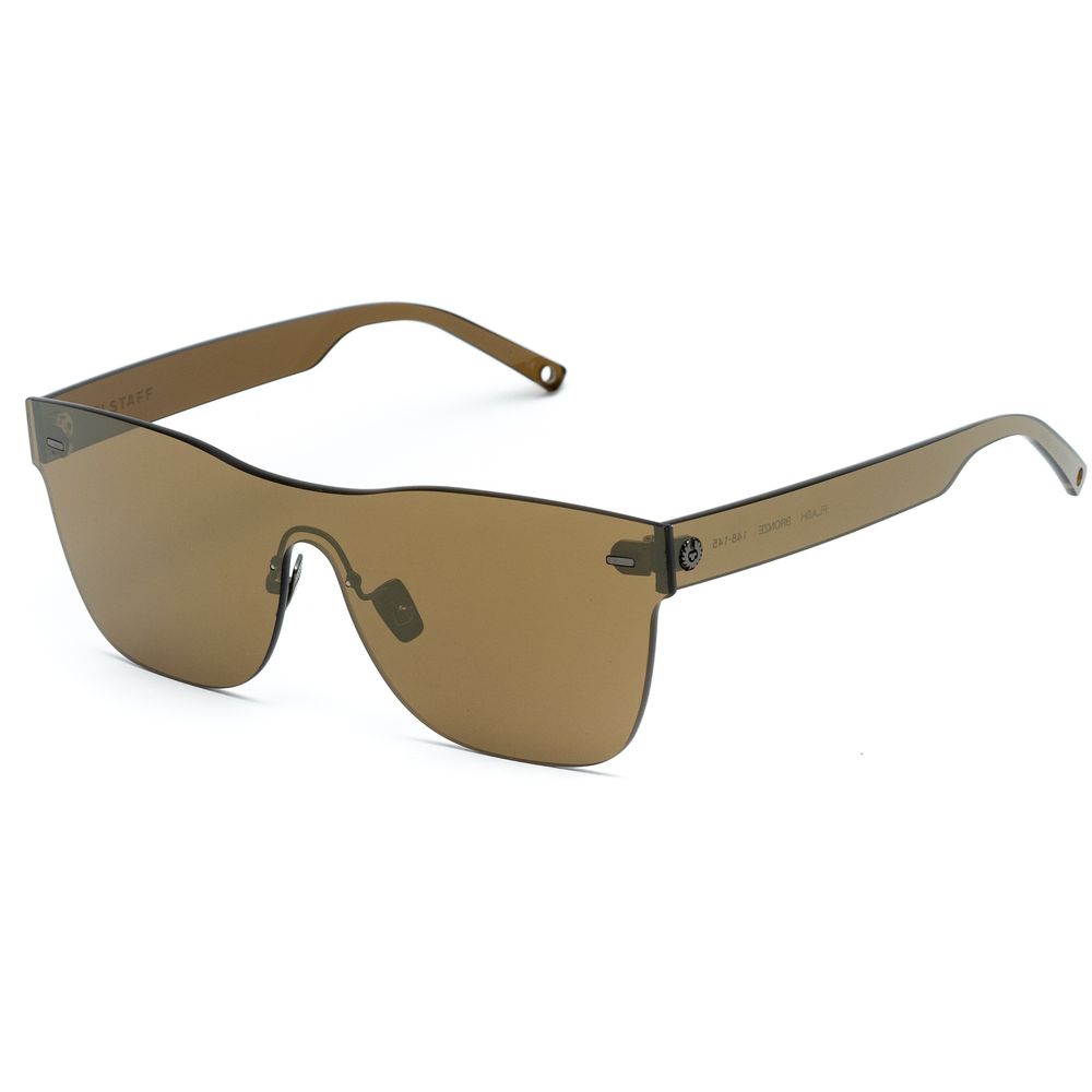 Lunettes de soleil en acétate doré Belstaff
