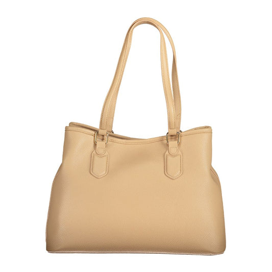 Mario Valentino Beige Polyethylene Women Handbag