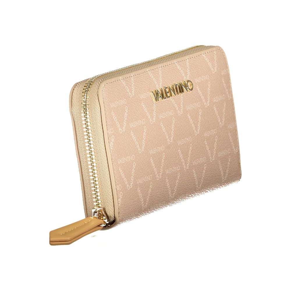 Mario Valentino Beige Polyurethane Women Wallet