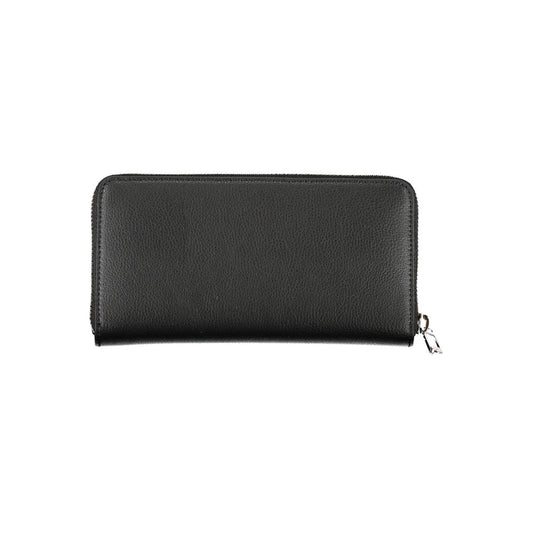 Tommy Hilfiger Black Polyester Women Wallet