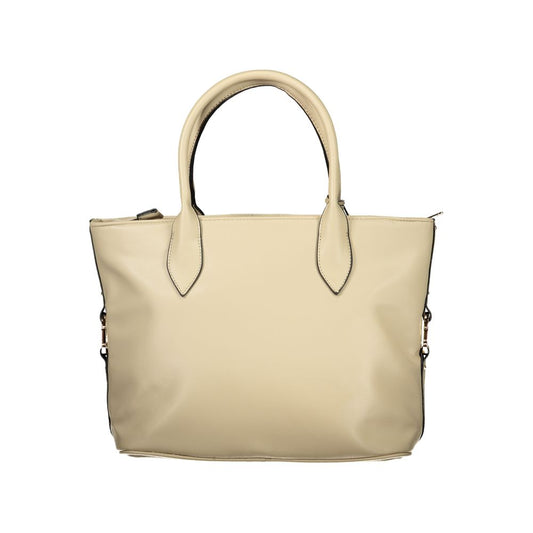 Laura Biagiotti Beige PVC Women Handbag