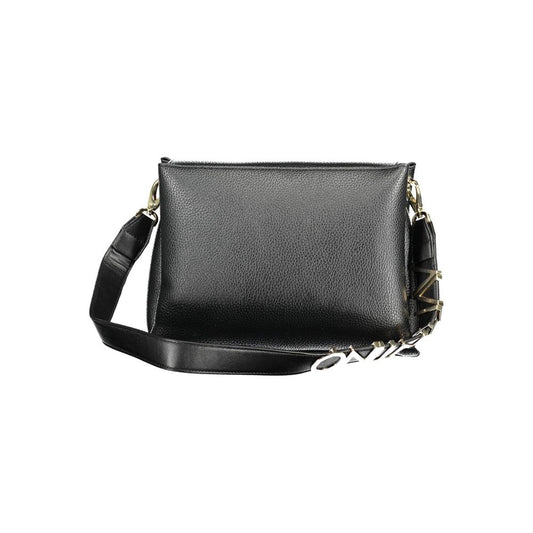 Mario Valentino Black Polyurethane Women Handbag