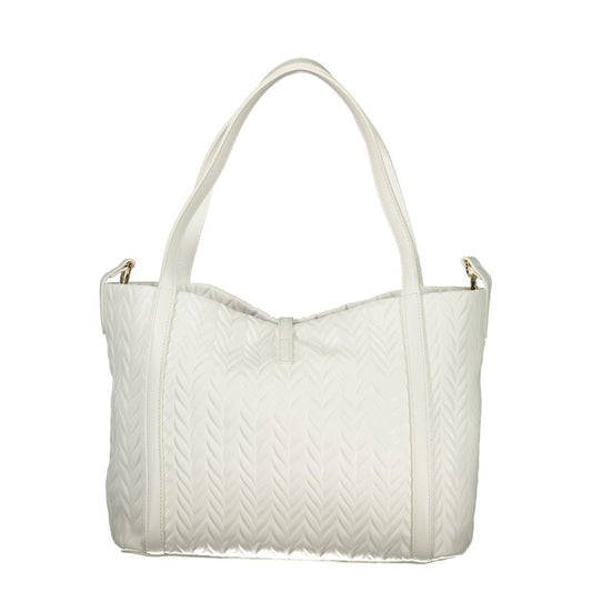 Mario Valentino Bianco Polyurethane Women Shoulder Bag