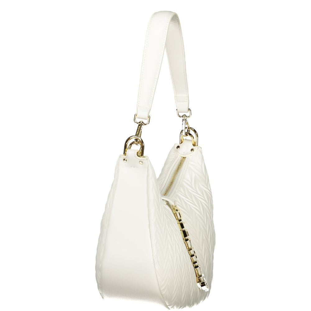 Mario Valentino Bianco Polyurethane Women Shoulder Bag