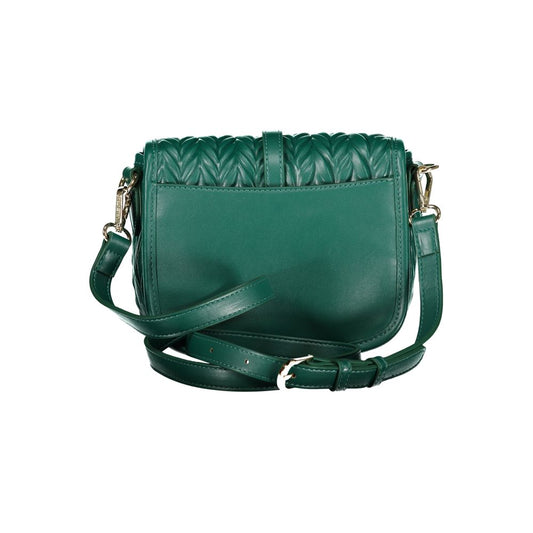 Mario Valentino Verde Poliuretano Women's Shoulder Bag