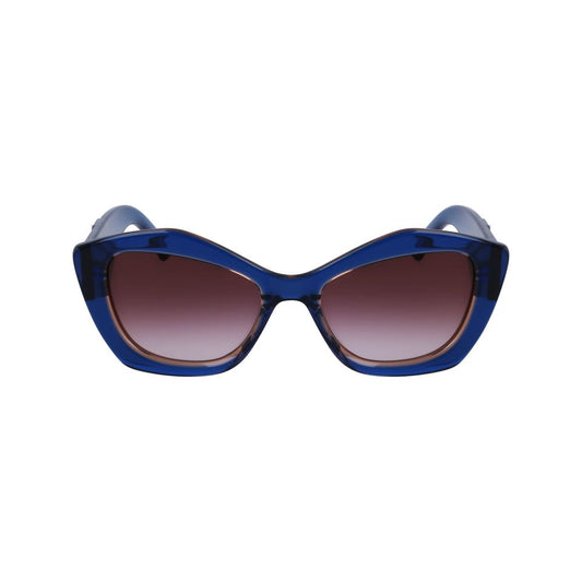 Karl Lagerfeld Blue Acetate Sunglasses