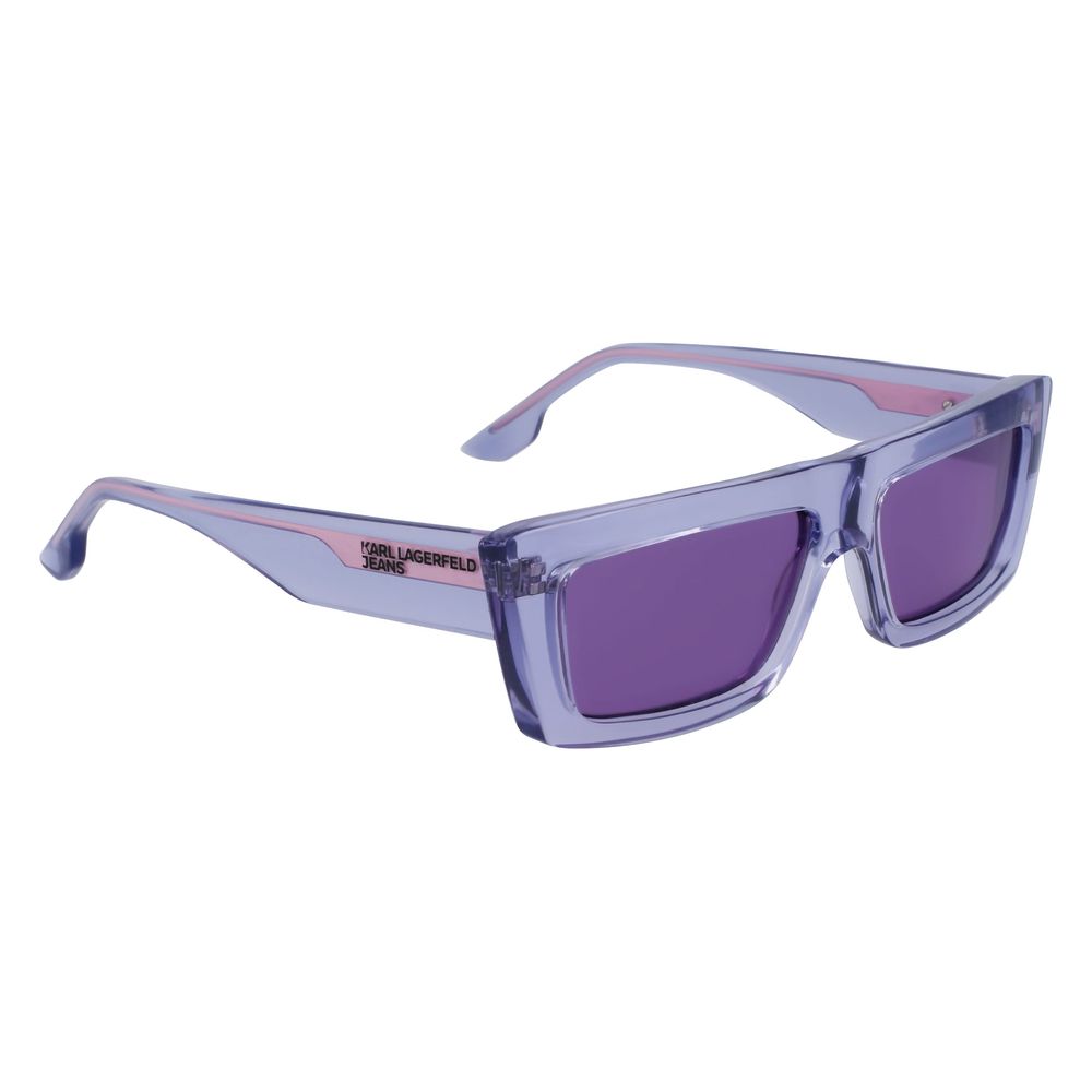 Karl Lagerfeld Purple Injected Sunglasses