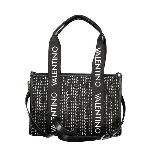 Mario Valentino Black Polyester Women Handbag