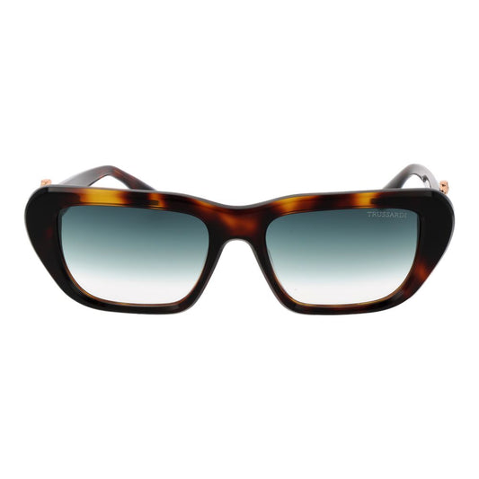 Trussardi Brown Acetate Sunglasses