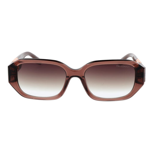 Trussardi Brown Acetate Sunglasses