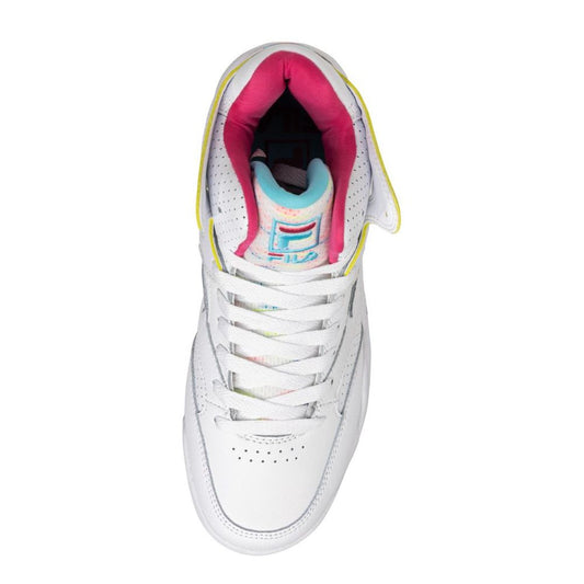 Fila White Leather Athletic Sneakers