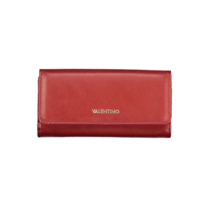 Mario Valentino Red Polyurethane Women Wallet