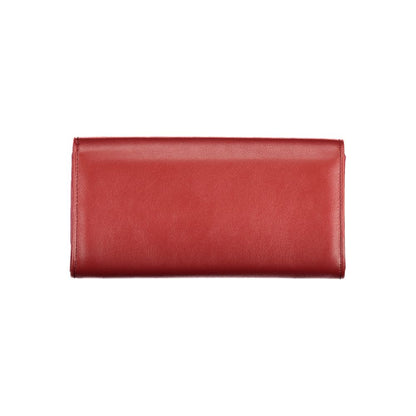 Mario Valentino Red Polyurethane Women Wallet