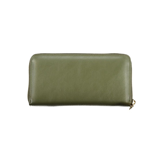 Mario Valentino Verde Polyurethane Women Wallet
