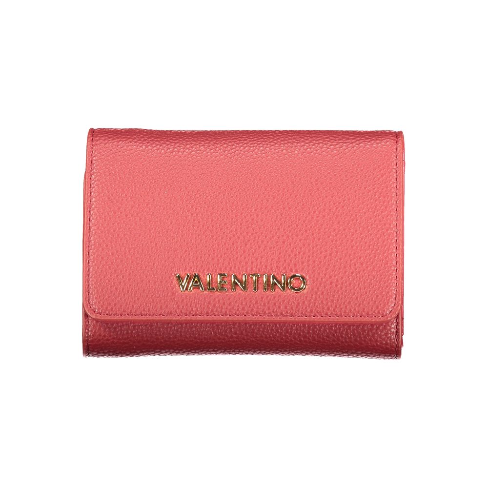 Mario Valentino Red Polyurethane Women Wallet