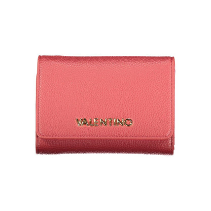 Mario Valentino Red Polyurethane Women Wallet
