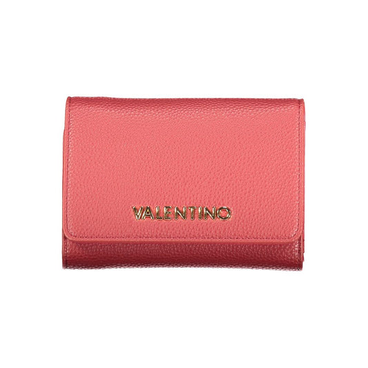 Mario Valentino Red Polyurethane Women Wallet