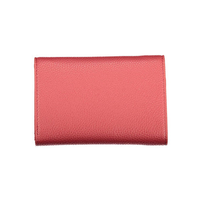 Mario Valentino Red Polyurethane Women Wallet
