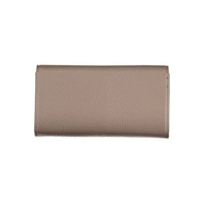 Mario Valentino Brown Polyethylene Wallet