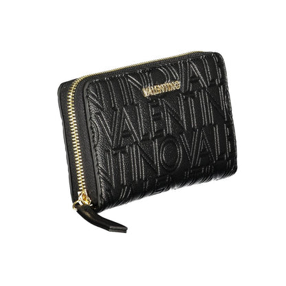 Mario Valentino Nero Polyurethane Women Wallet