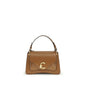 Coccinelle Brown Calf Leather Bos Taurus Handbag