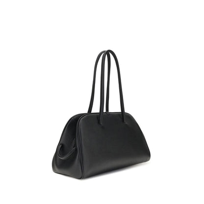 Jacquemus Black Calf Leather Bos Taurus Shoulder Bag