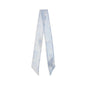 Alexander McQueen Light Blue Silk Scarf