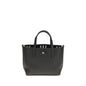 Burberry Black Calf Leather Bos Taurus Shoulder Bag
