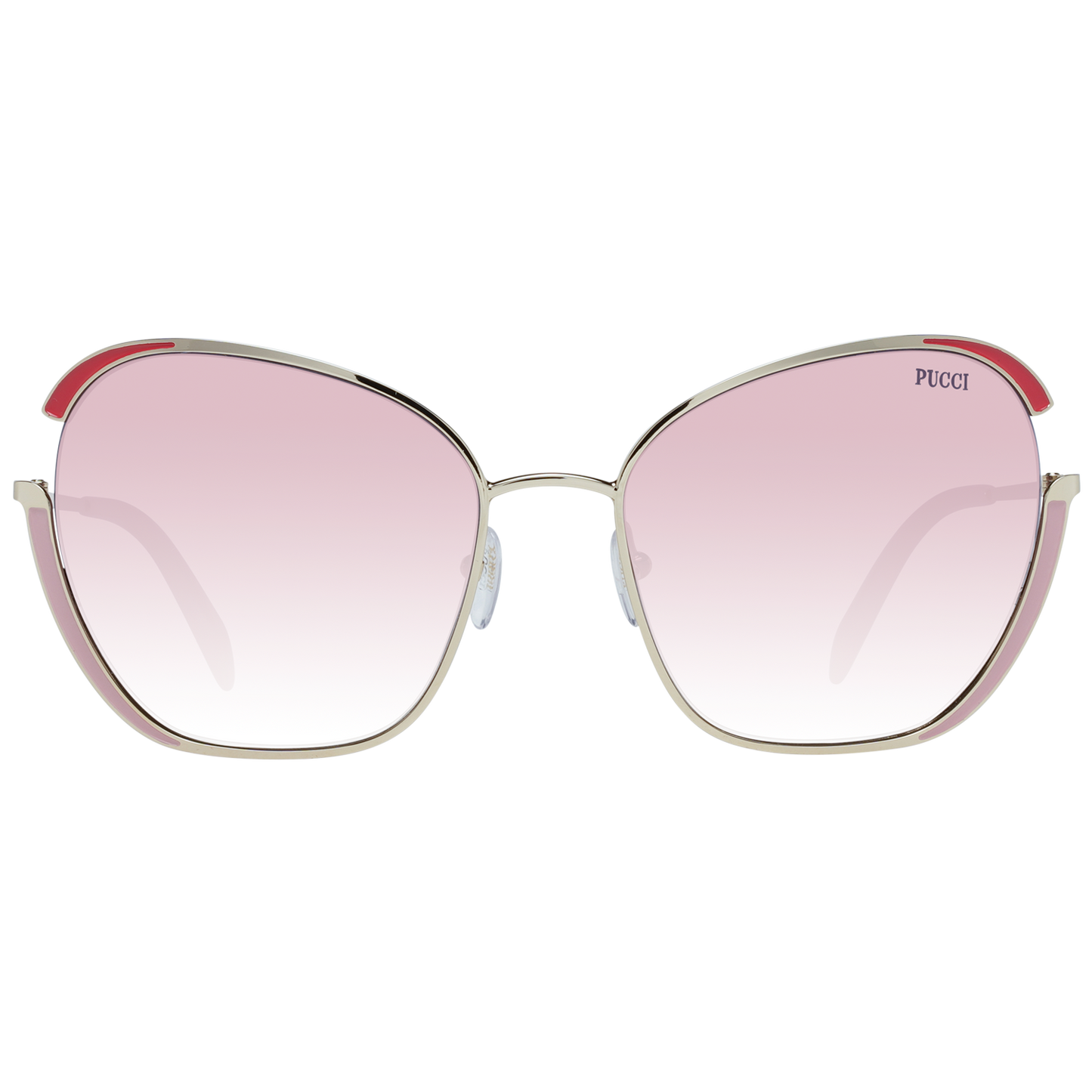 Emilio Pucci Gold Metal Sunglasses