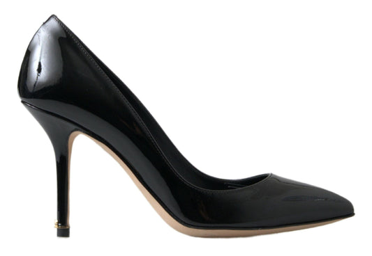 Dolce & Gabbana Elegant Patent Leather Heels Pumps