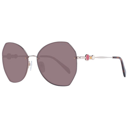 Emilio Pucci Rose Gold Metal Sunglasses